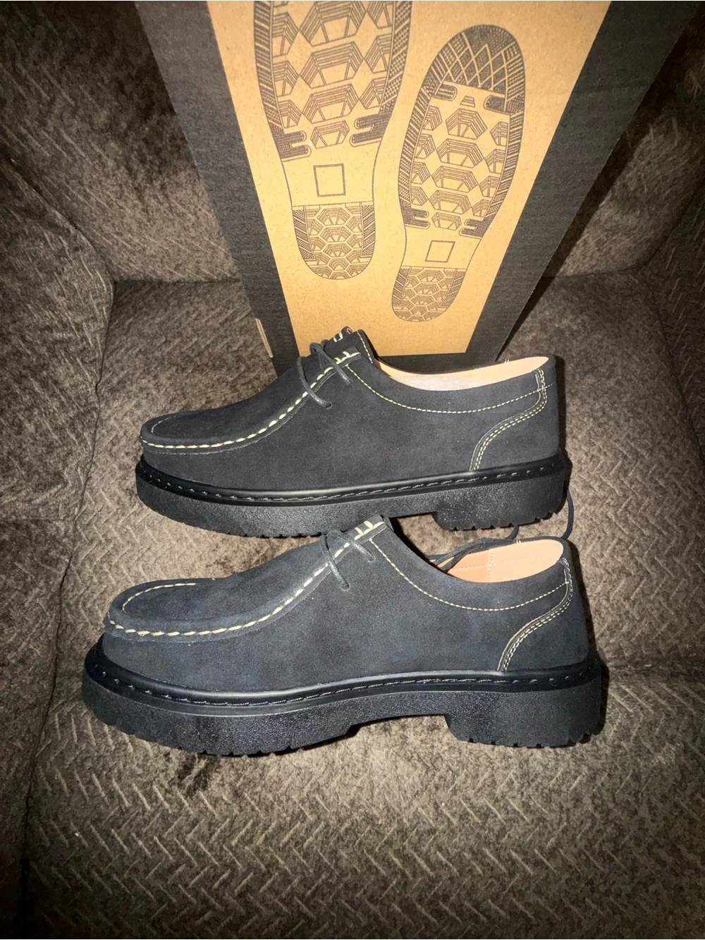Men's Black Lace-Up Chukka Boots - Durable Everyday Style